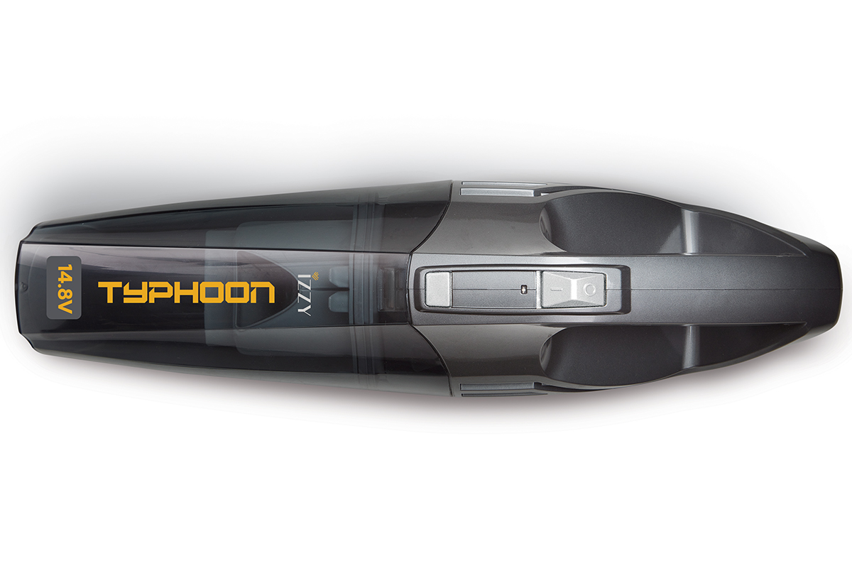 Απεικονίζεται η πανω οψη απο το ηλεκτρικό σκουπάκι 